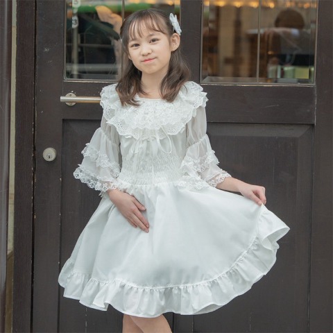 キッズ ワンピース（眞白ありす）